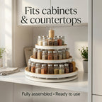 NovaCraft 3-Tier Rotating Spice Shelf