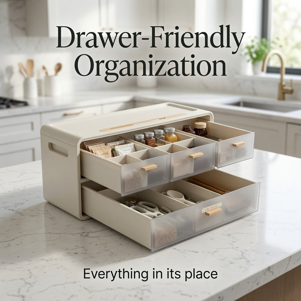 NovaCraft Drawer Spice Storage Box