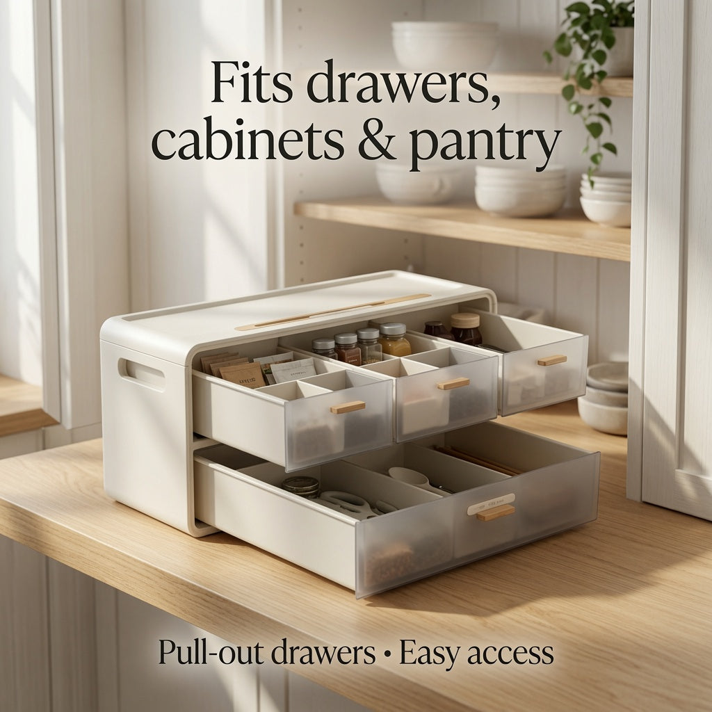 NovaCraft Drawer Spice Storage Box