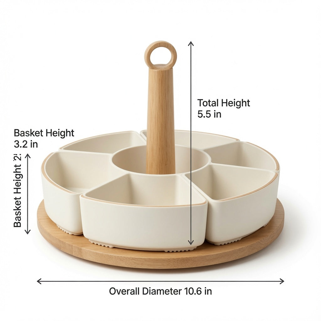 NovaCraft Modular Rotating Spice Basket