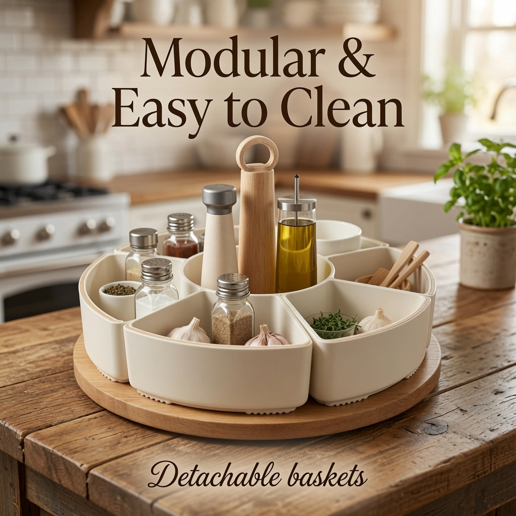 NovaCraft Modular Rotating Spice Basket