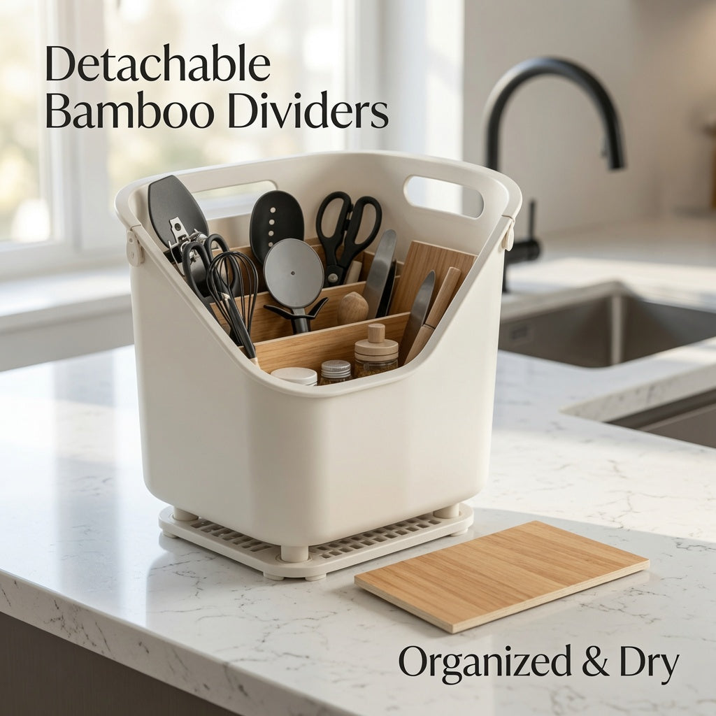NovaCraft Detachable Divider Utensil Caddy