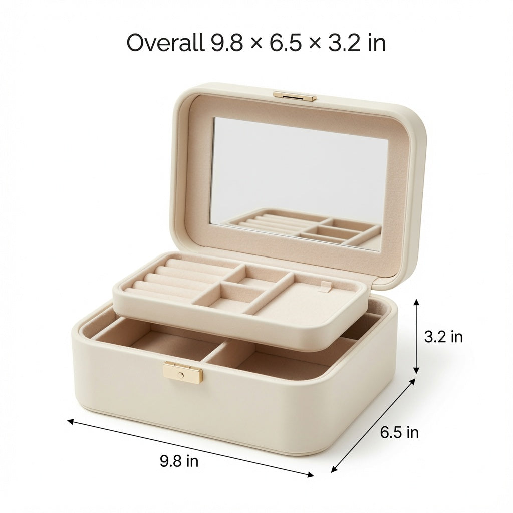 NovaCraft Multi-Layer Jewelry Storage Box