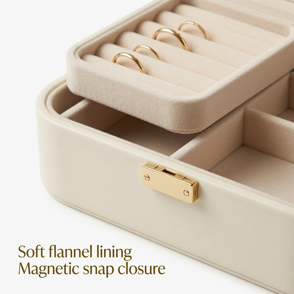 NovaCraft Multi-Layer Jewelry Storage Box