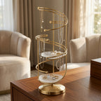 NovaCraft Multi-Layer Curved Metal Jewelry Stand