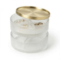 NovaCraft Rotatable 3-Tier Empty Glass Jewelry Jar