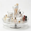 NovaCraft 2-Tier Rotating Clear Makeup Organizer