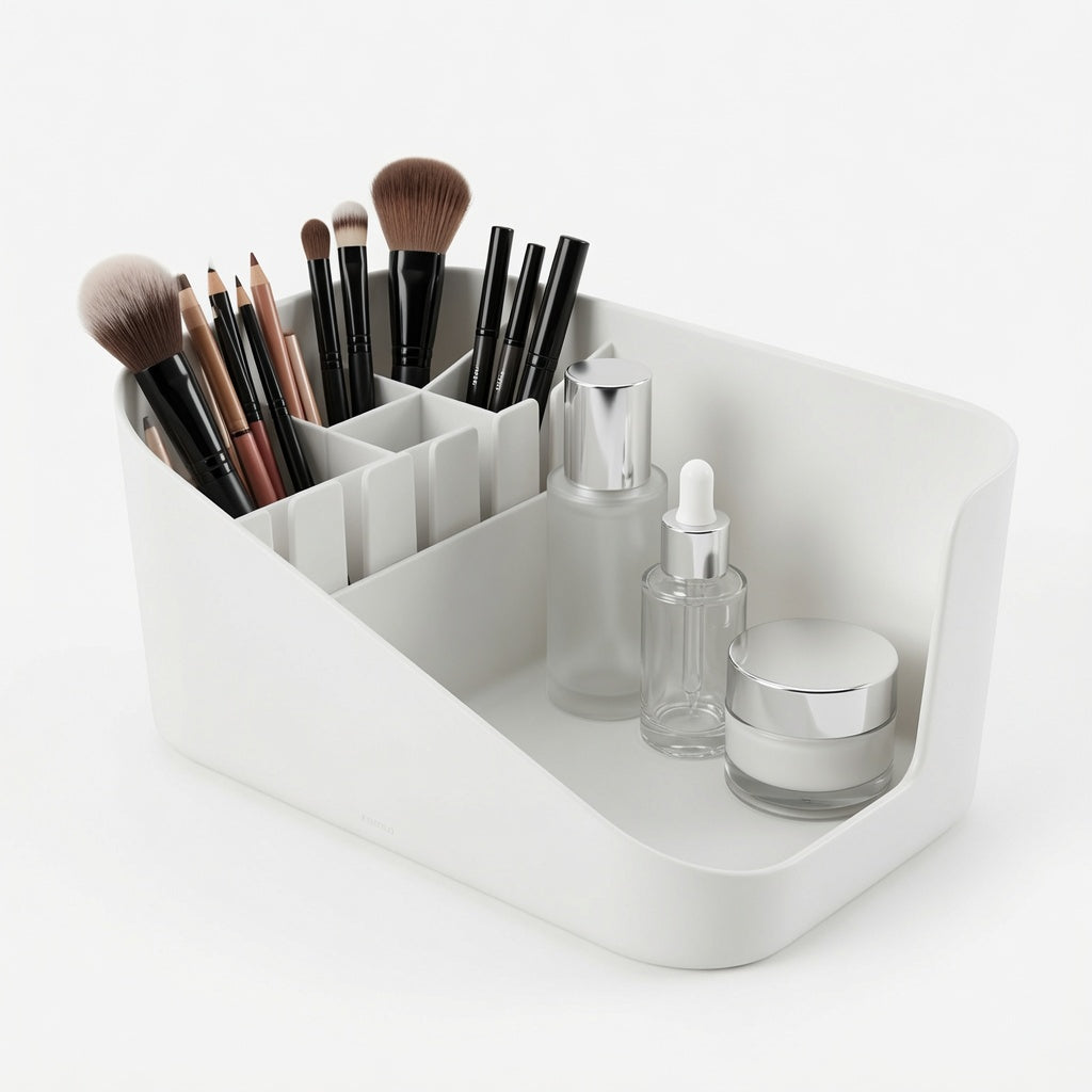 NovaCraft Slant Partition Makeup Organizer