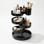 NovaCraft Asymmetric Rotating Makeup Organizer