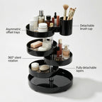 NovaCraft Asymmetric Rotating Makeup Organizer